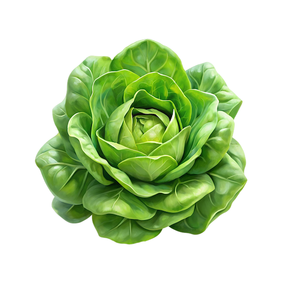 close-up-crisp-green-butter-lettuce-with-dew-drops